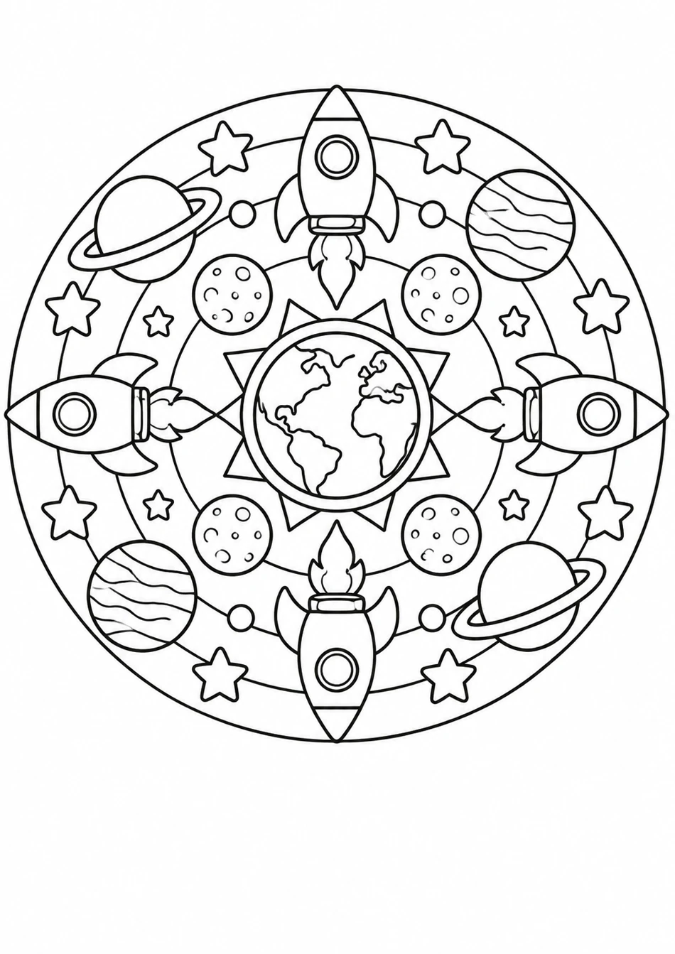 Le mandala de l’espace