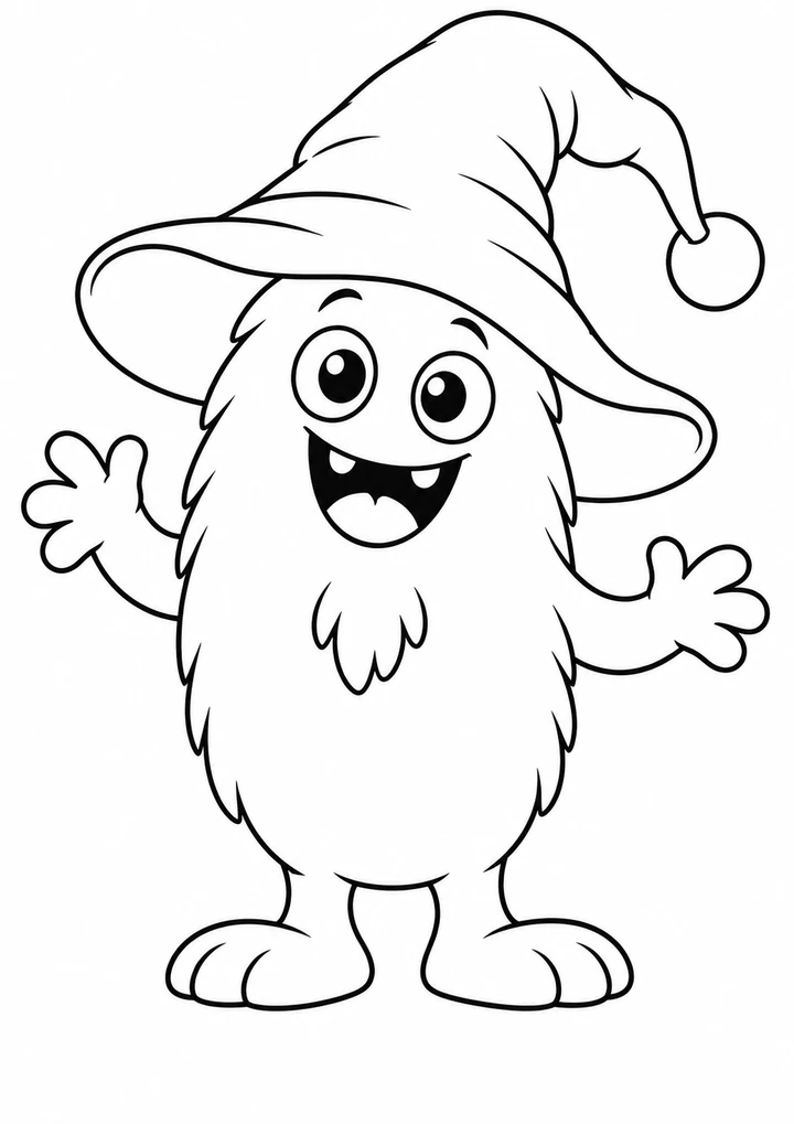 Le monstre au chapeau