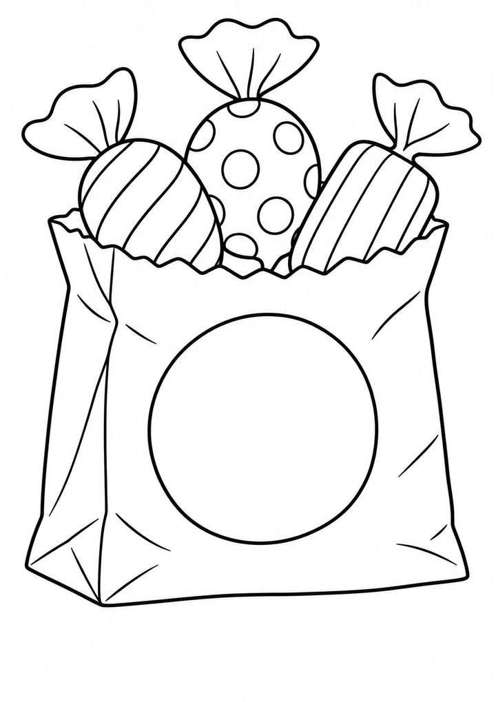 Le sachet de bonbons surprise