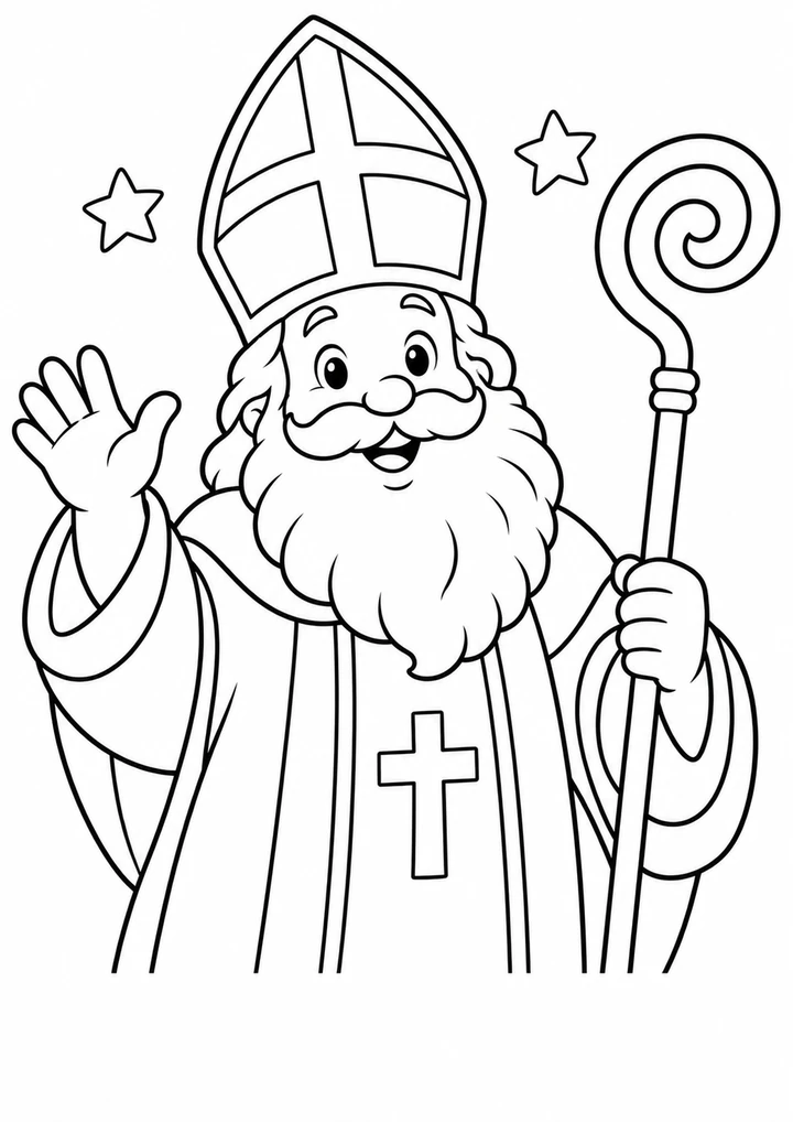 Saint-Nicolas fait coucou