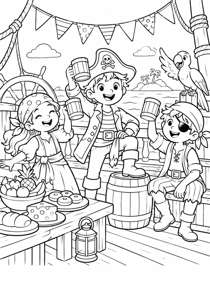 La fête sur le pont