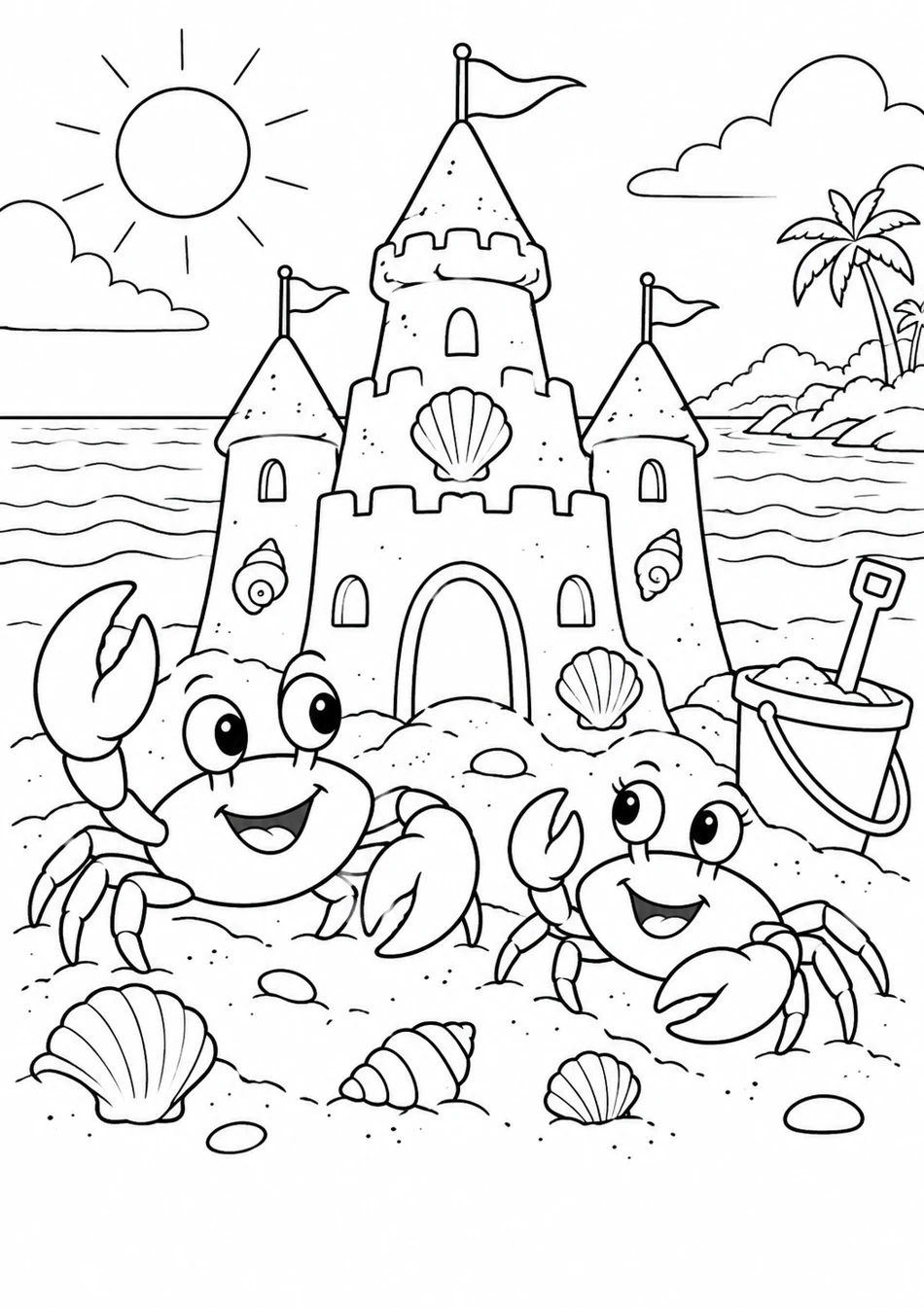 Le château des crabes