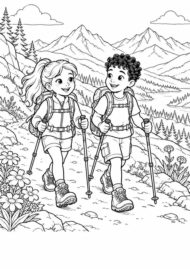La randonnée en montagne