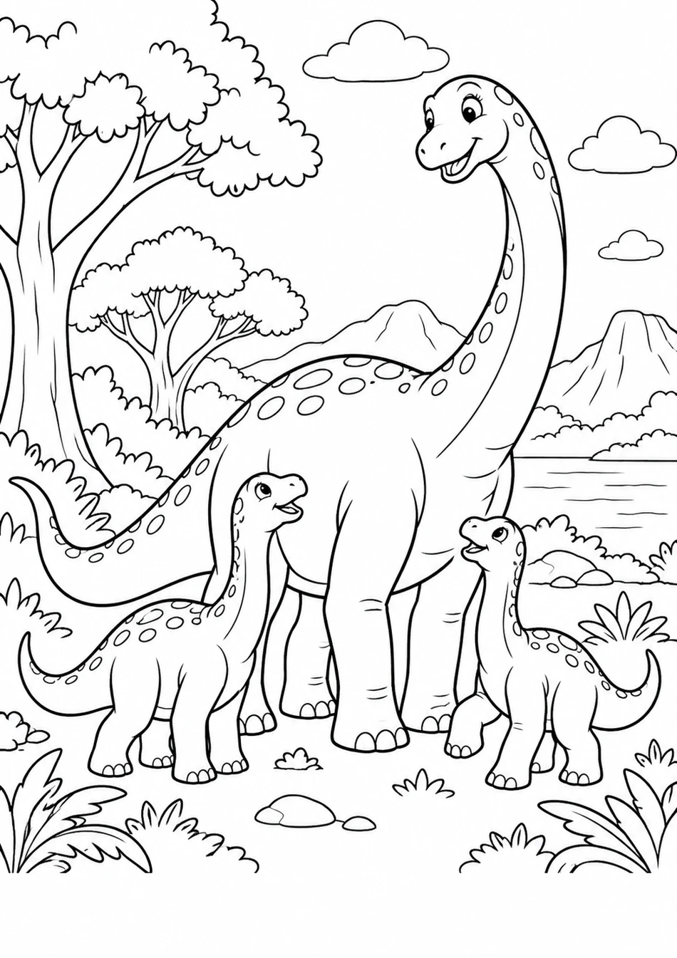 La famille des diplodocus