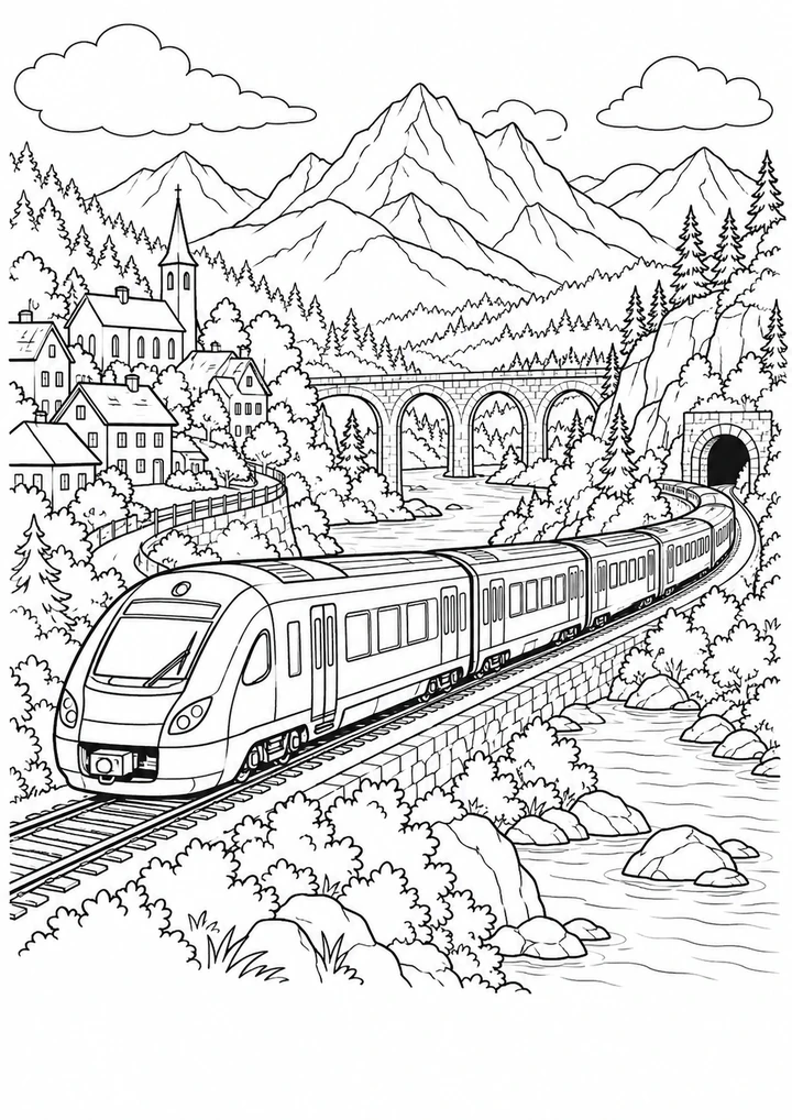 Le grand voyage en train