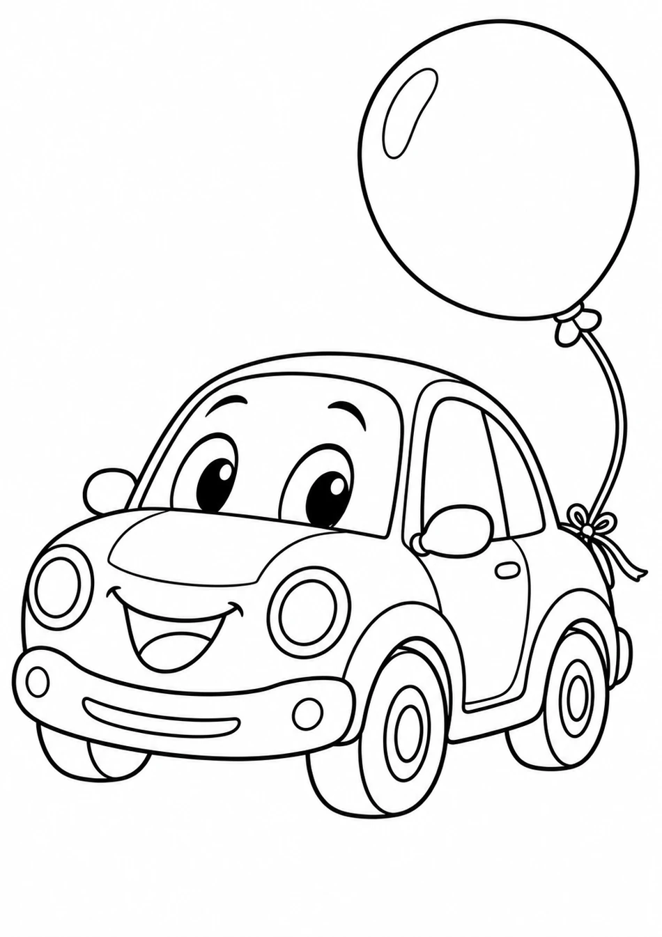 La voiture au ballon