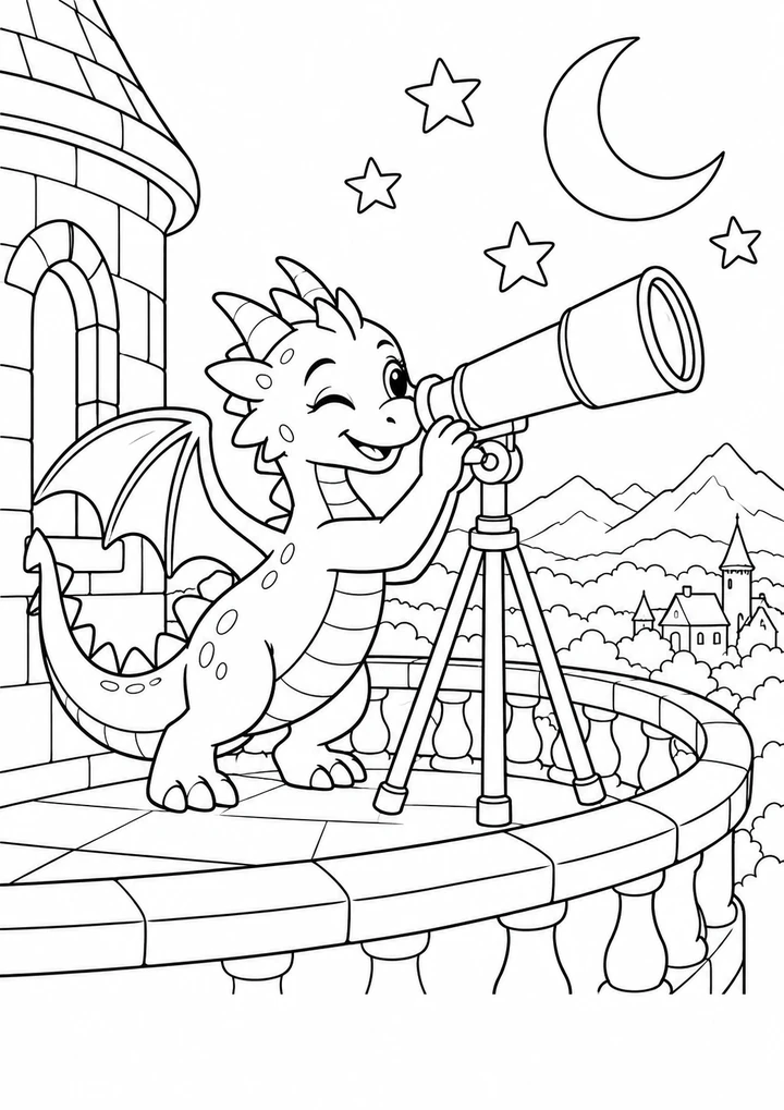 Le dragon astronome