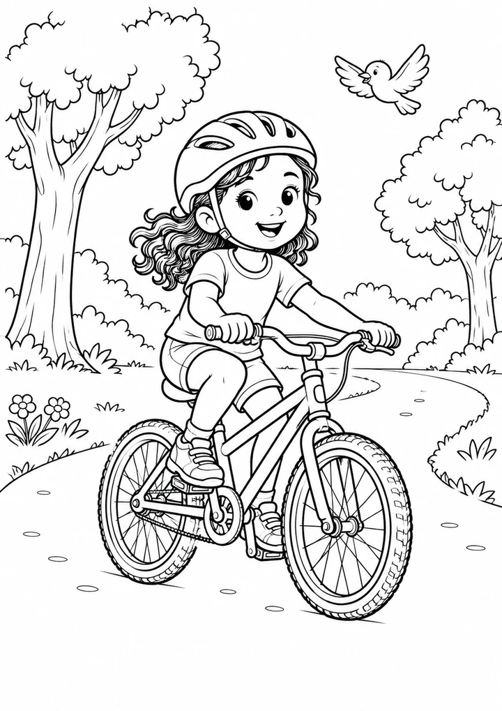 La balade à vélo