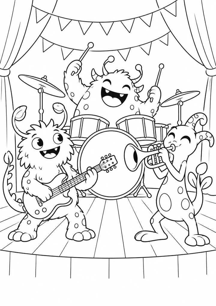 Les monstres musiciens