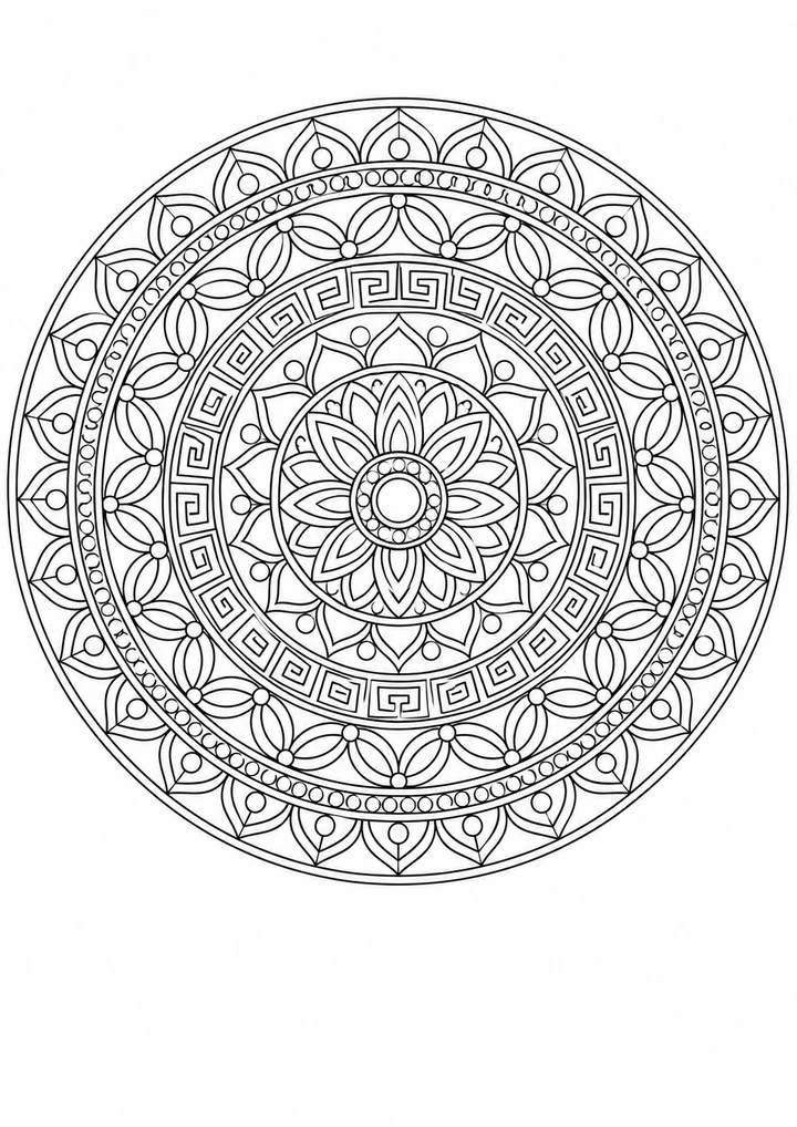 Le labyrinthe de pétales