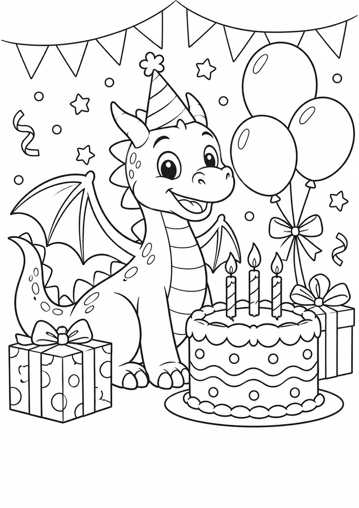 Le dragon à la fête