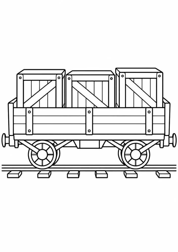Le wagon de marchandises
