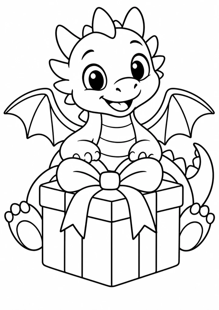 Le dragon et son cadeau