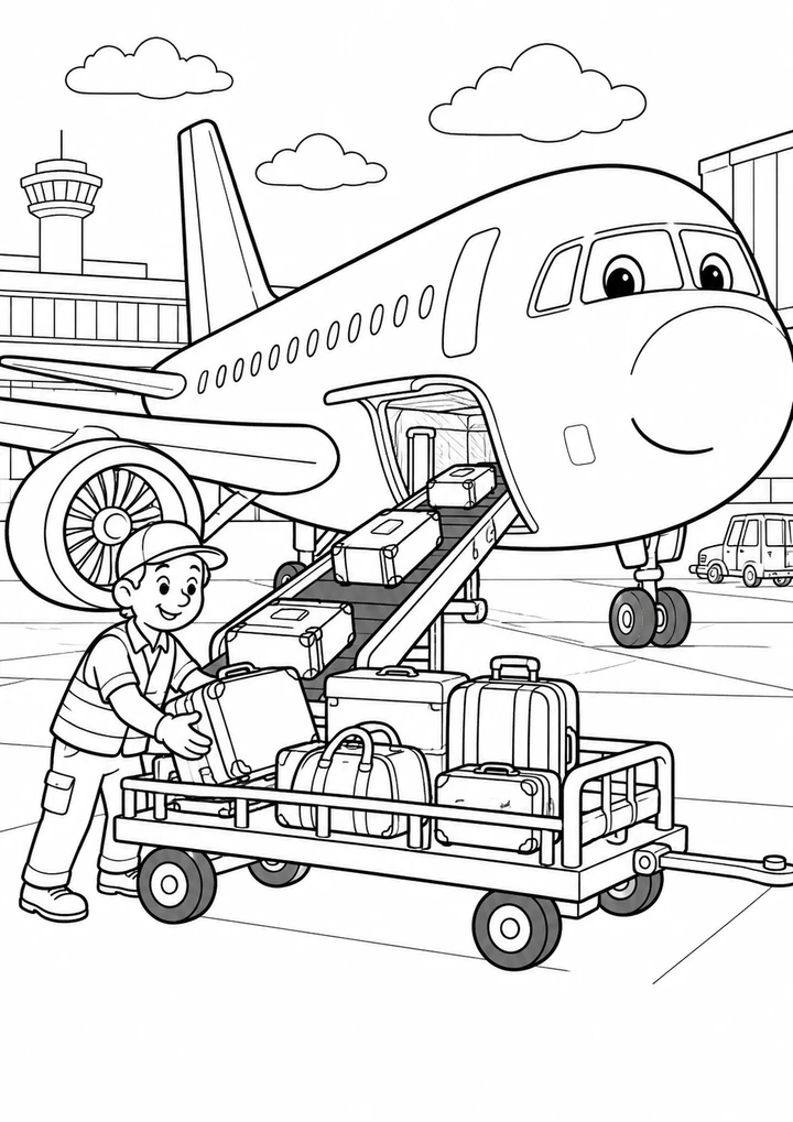 Le chargement des bagages