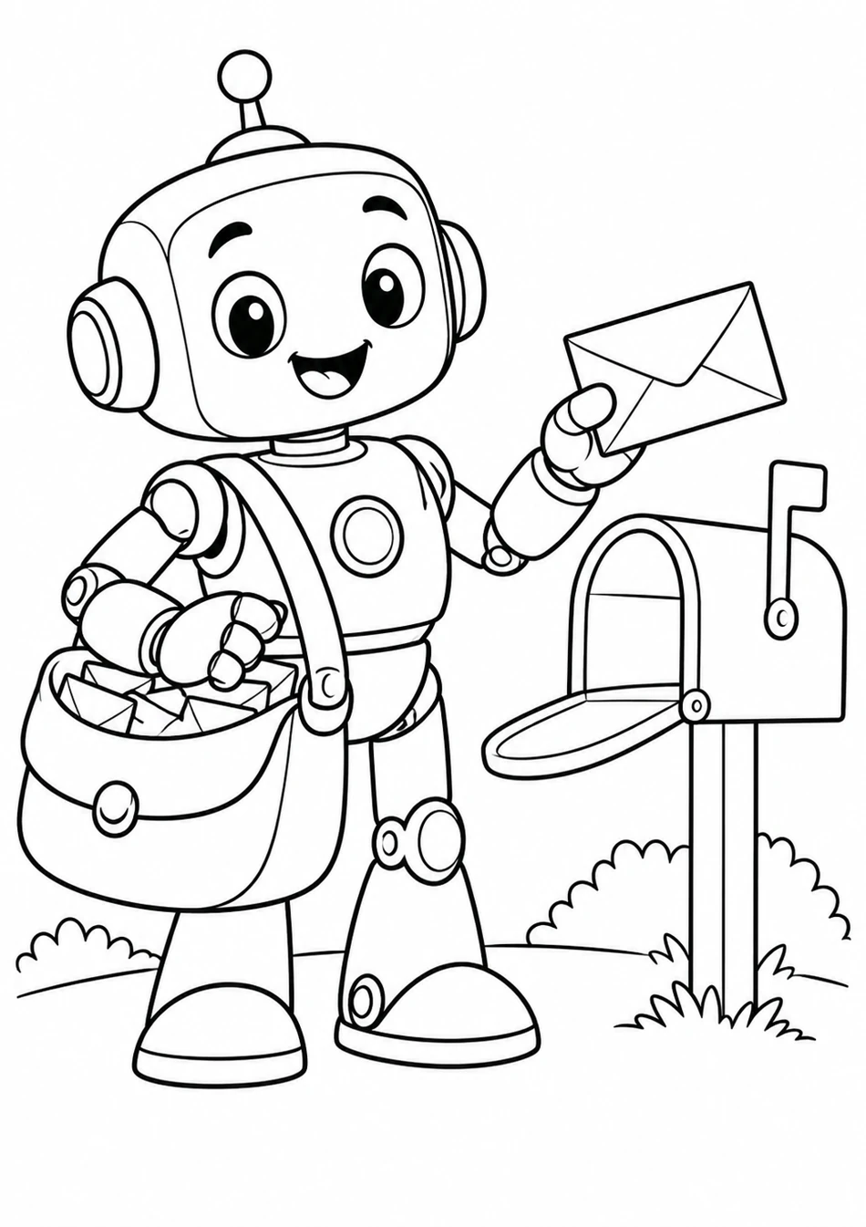 Le robot facteur