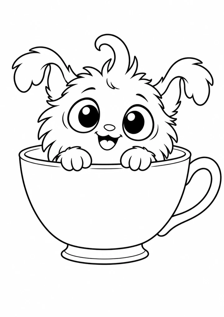Le monstre caché dans la tasse