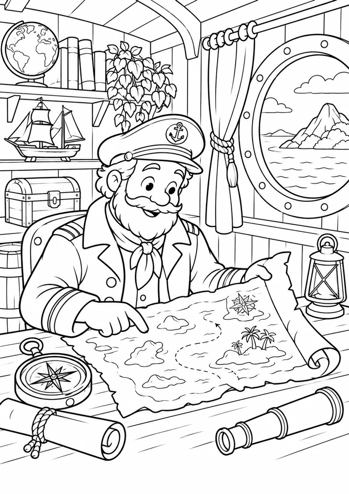 La bibliothèque du capitaine