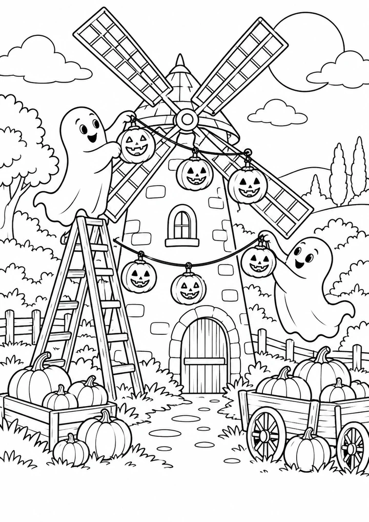 Le moulin des fantômes