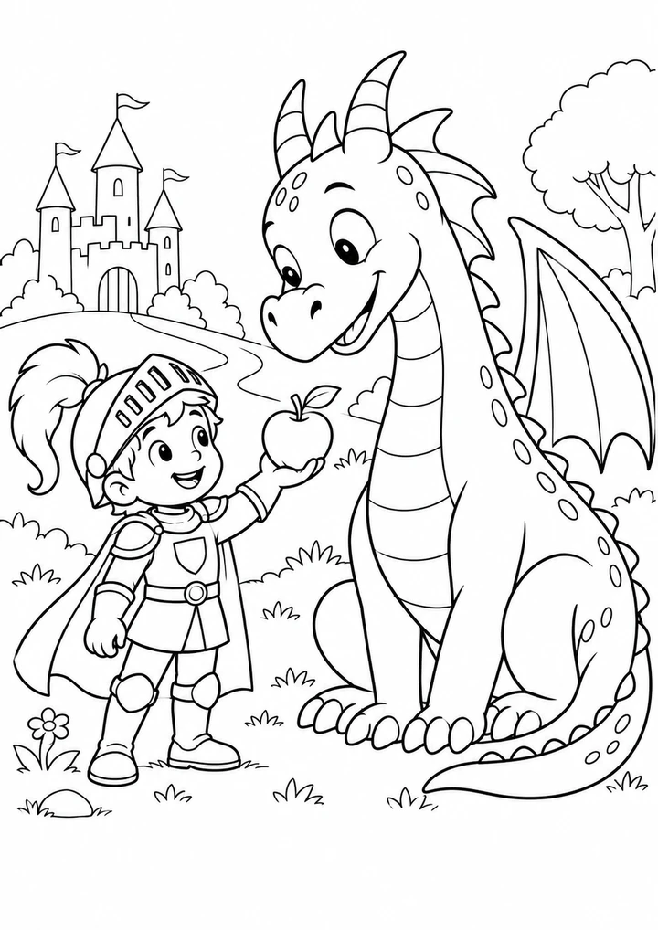 Le chevalier et le dragon