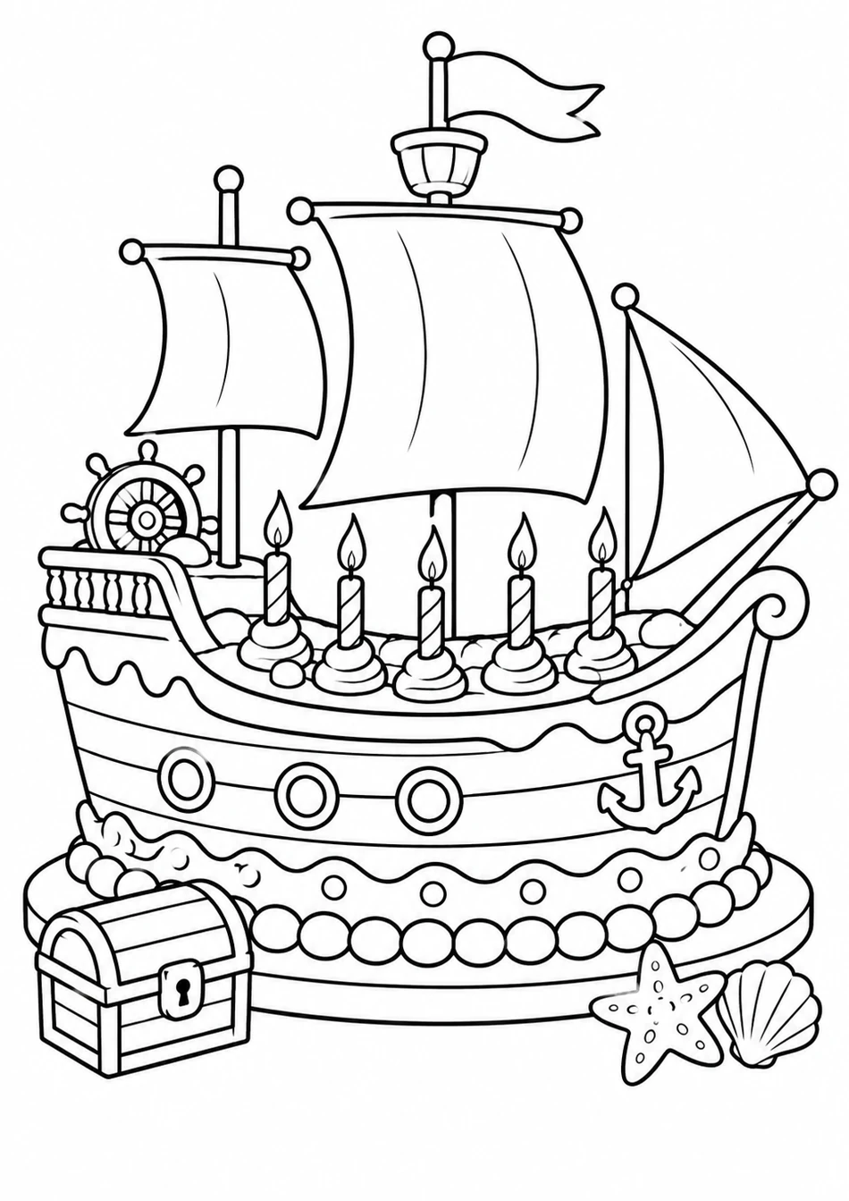 Le gâteau des pirates