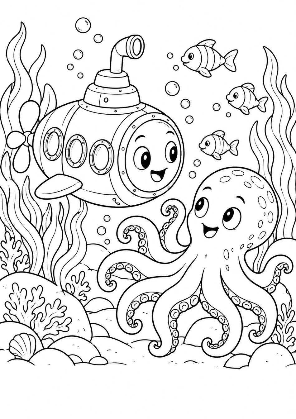 Le sous-marin d’exploration