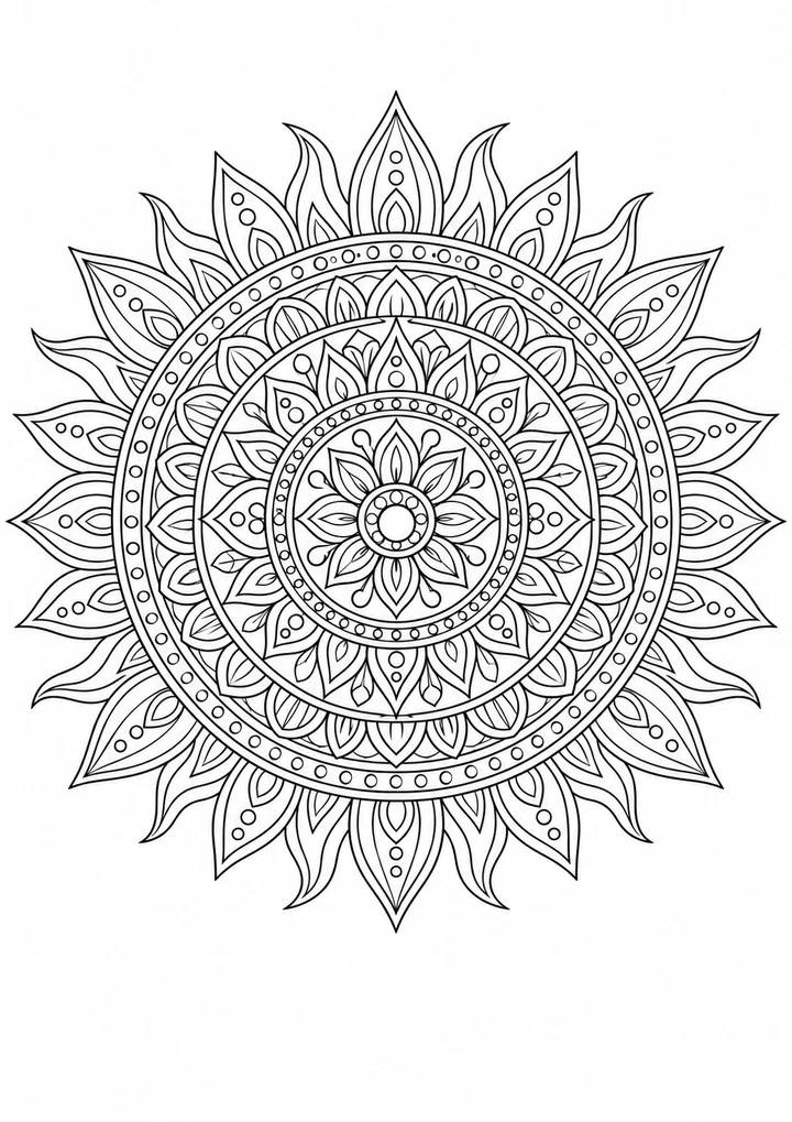 Le soleil rayonnant