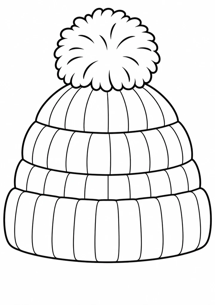 Le bonnet à pompon