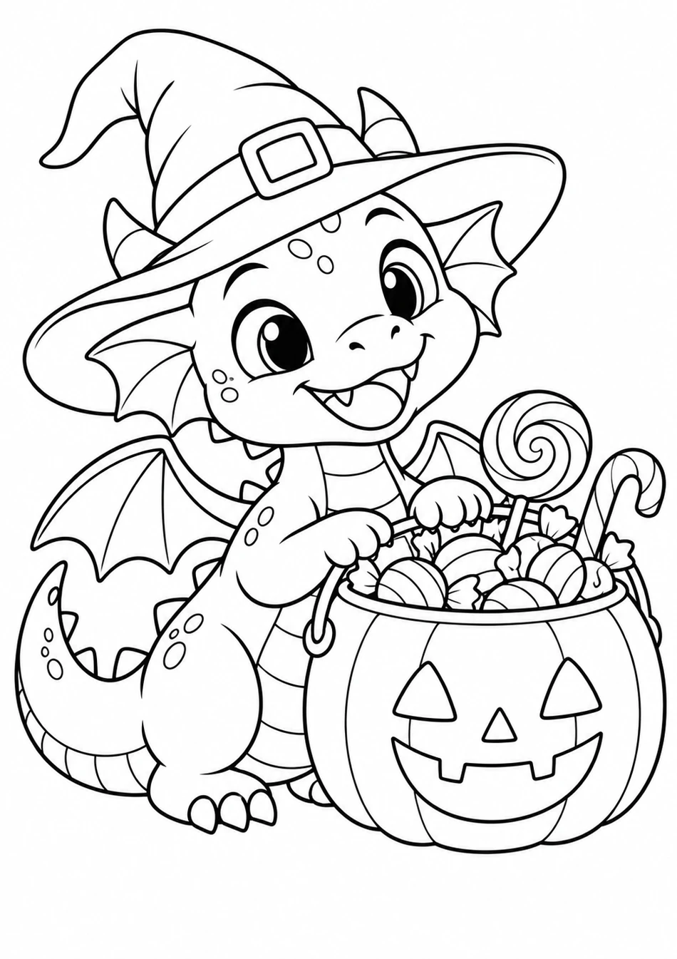 Le dragon d’Halloween