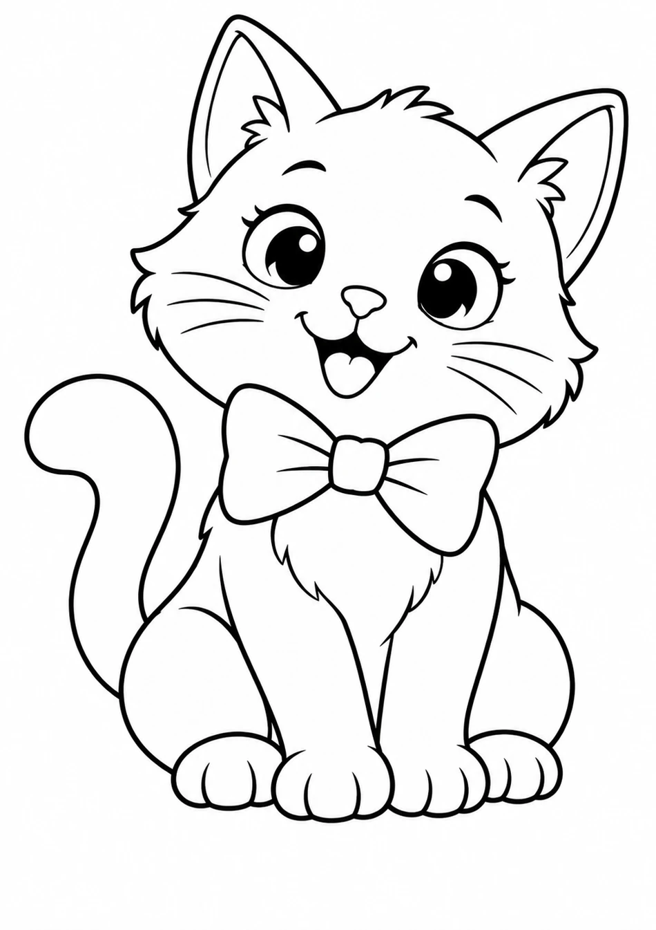 Le chat au nœud papillon