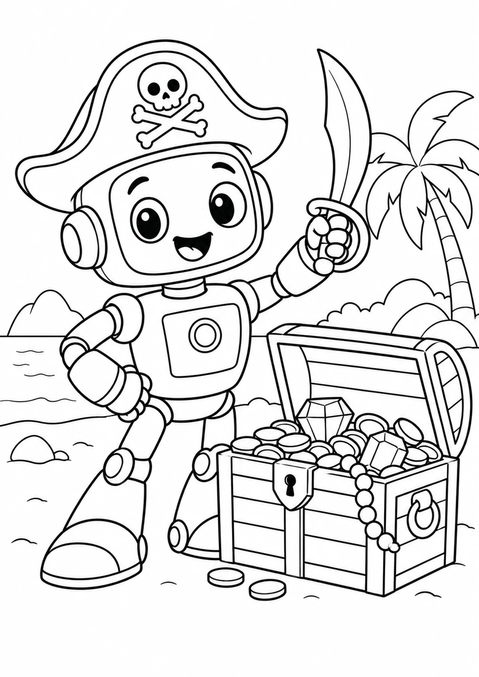 Le robot pirate