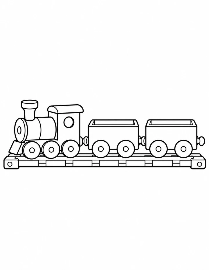 Le train jouet