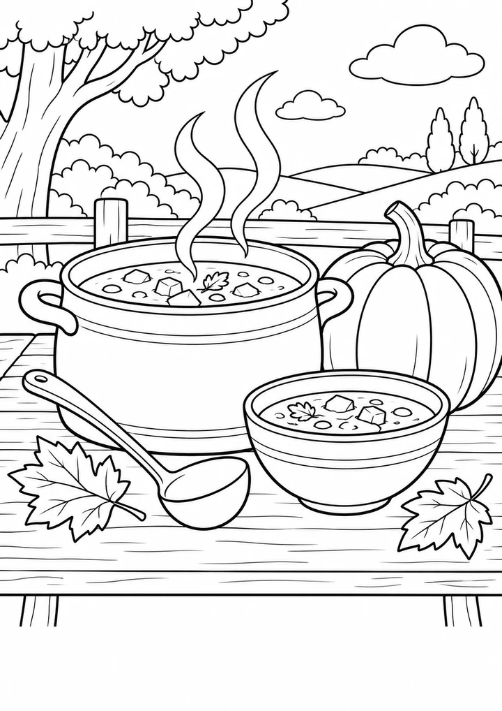 La soupe à la citrouille
