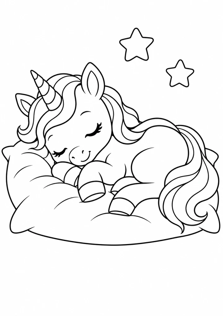La licorne qui dort