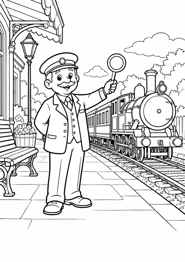 Le chef de gare