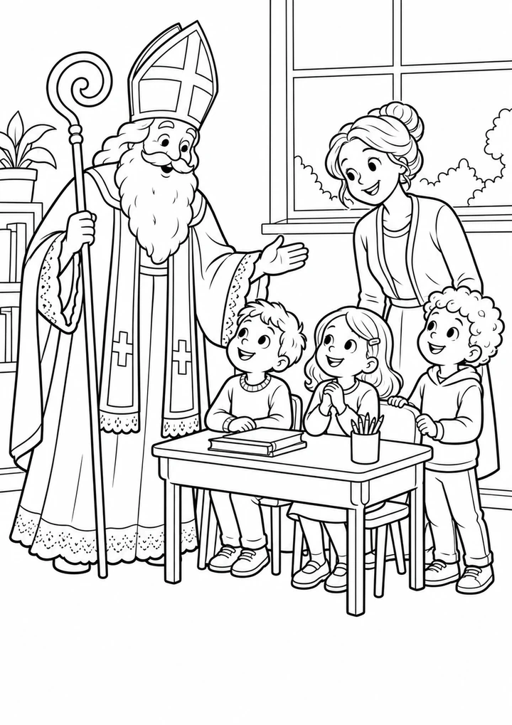 La visite à l’école