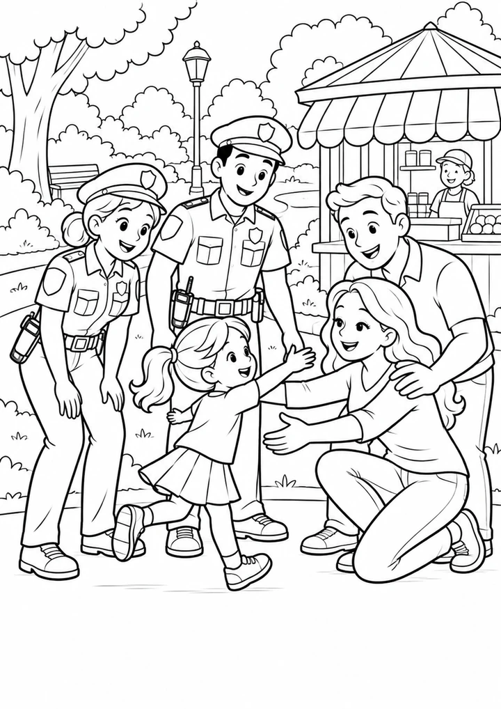 Les retrouvailles au parc
