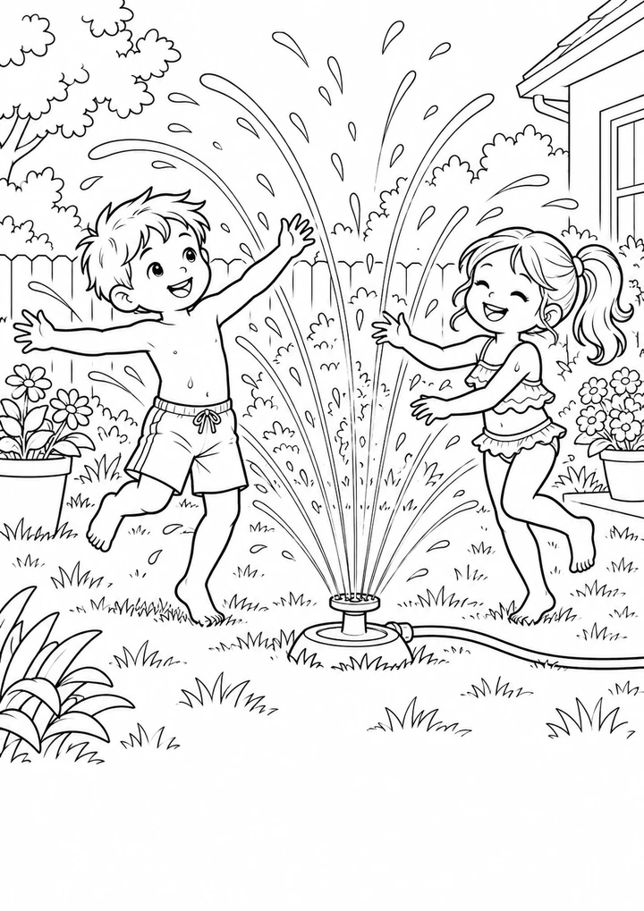 Les jeux d’eau au jardin