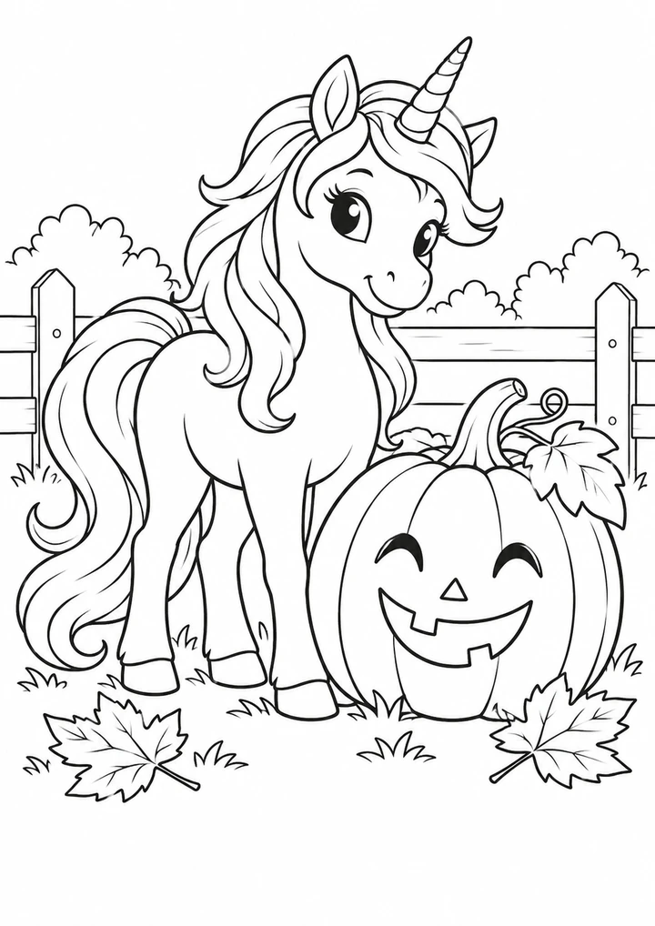 La licorne et la citrouille