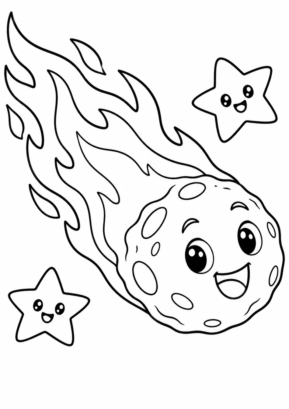 La météorite souriante