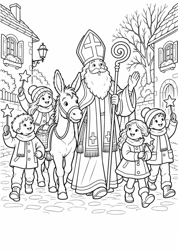 Le défilé de Saint-Nicolas