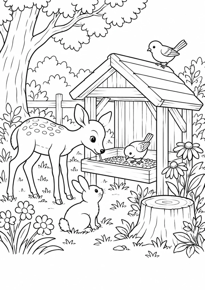 La cabane d’observation du jardin