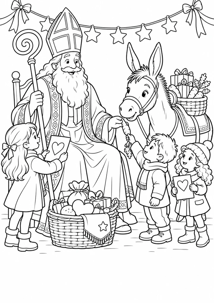 Les remerciements à Saint-Nicolas
