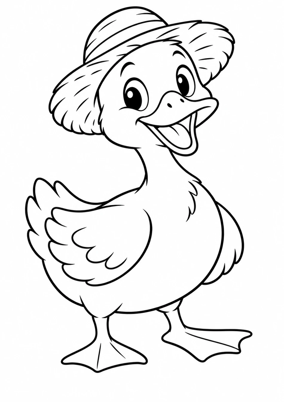 Le canard au chapeau