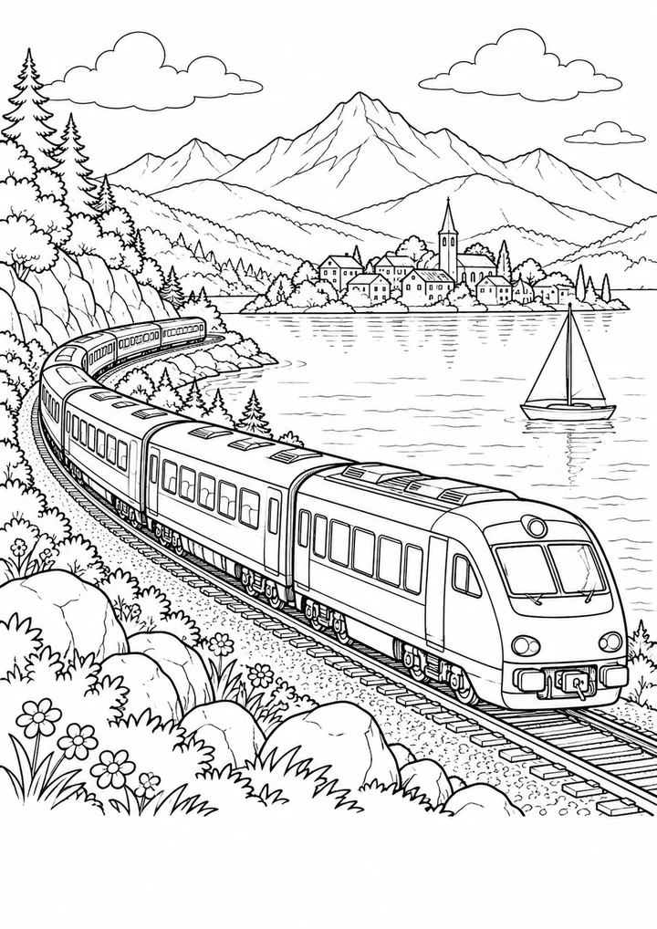 Le voyage au bord du lac