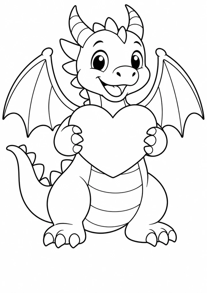 Le dragon au grand cœur
