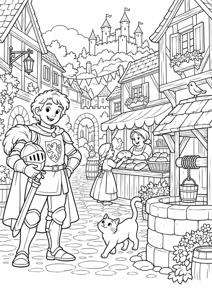 Le village médiéval