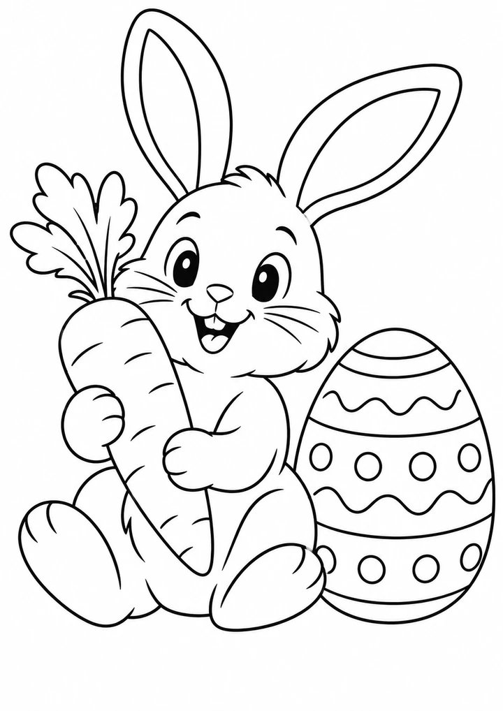 Le lapin et sa carotte