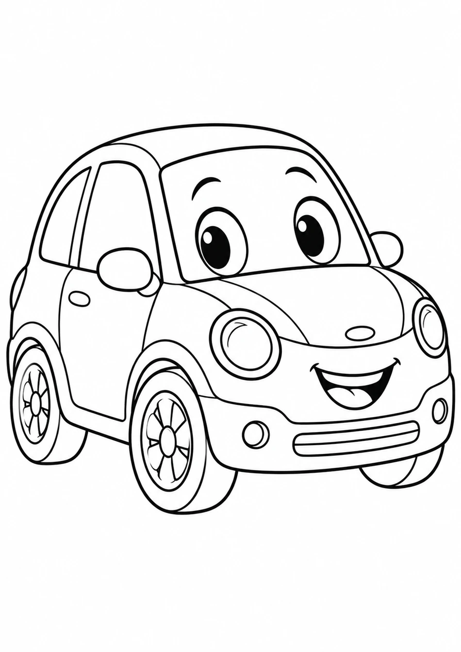 La petite voiture ronde