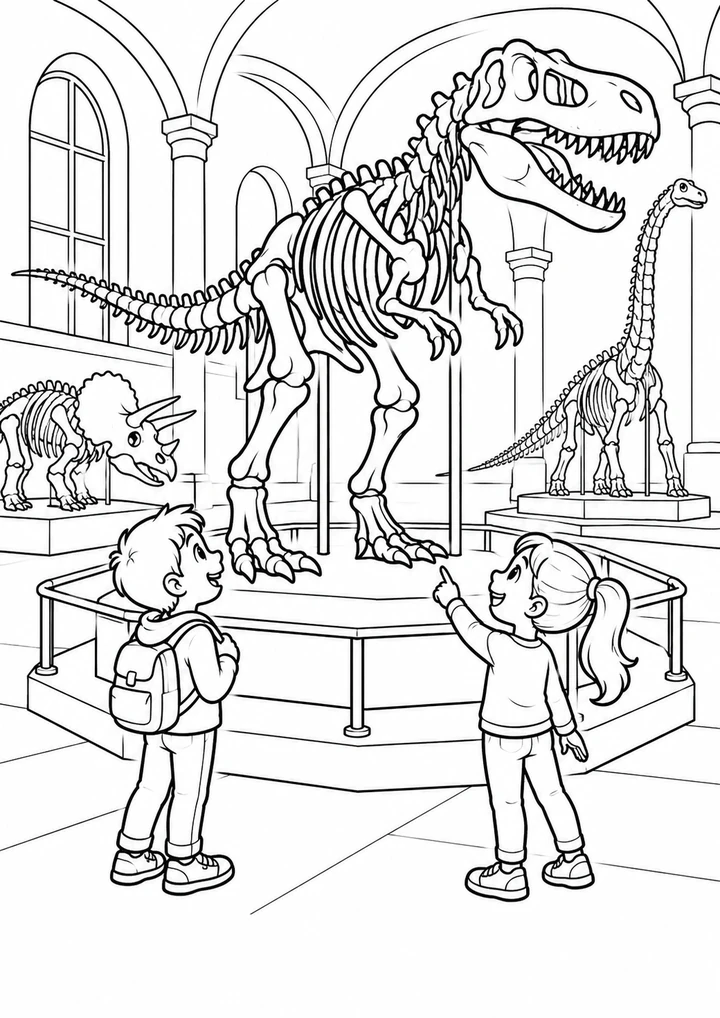 Le musée des dinosaures