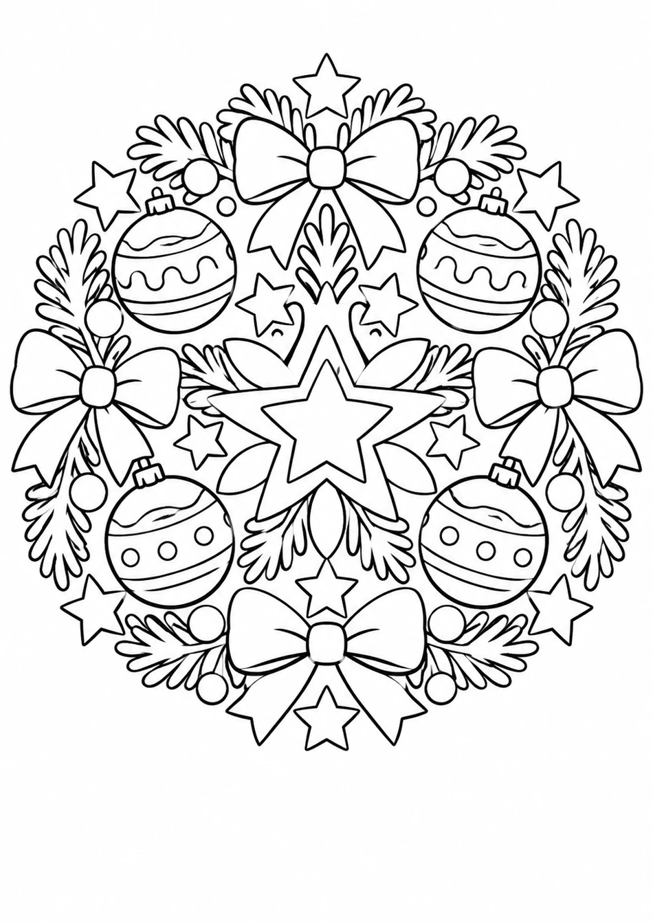 Le mandala de Noël